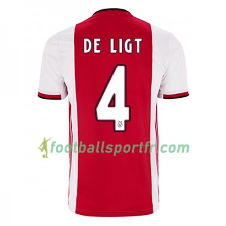 Tenue Ajax Amsterdam Matthijs de Ligt 4 Domicile 2019-2020 Maillot de Foot